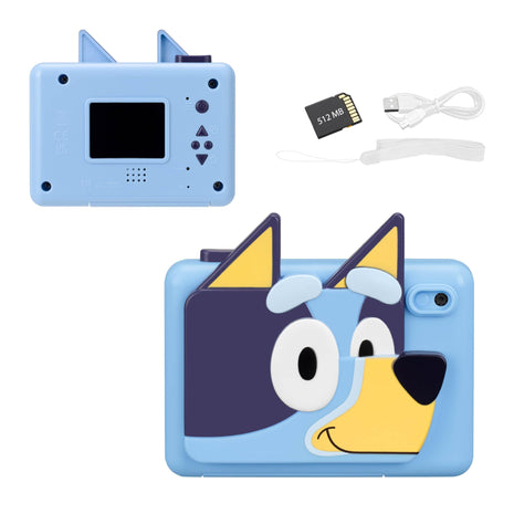 Bluey Kids Camera with SD Card, Digital Camera with Video Recording