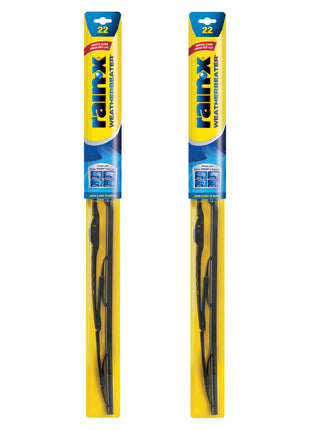 Rain-X 820149 WeatherBeater Wiper Blades, 22 inch Windshield Wipers (Pack of 2), Automotive Replacement Windshield Wiper Blades That Meet Or Exceed OEM Quality And Durability