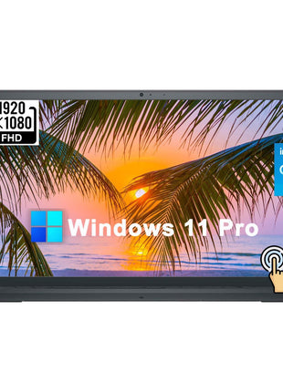 Dell Inspiron 15 3000 3520 Business Laptop Computer[Windows 11 Pro], 15.6'' FHD Touchscreen, 11th Gen Intel Quad-Core i5-1135G7, 16GB RAM, 1TB PCIe SSD, Numeric Keypad, Wi-Fi, Webcam, HDMI, Black