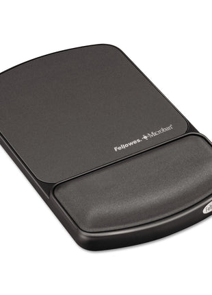 fellowes Wrist Support with Microban Protection, Graphite/Black