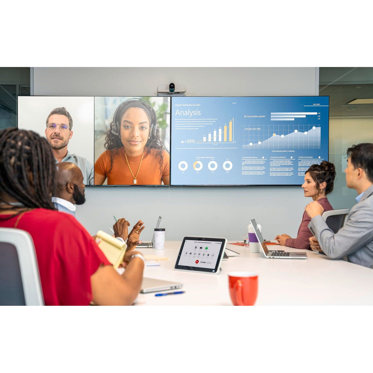 Poly TC10 Video Conference Equipment - for Meeting Room - Wall Mountable