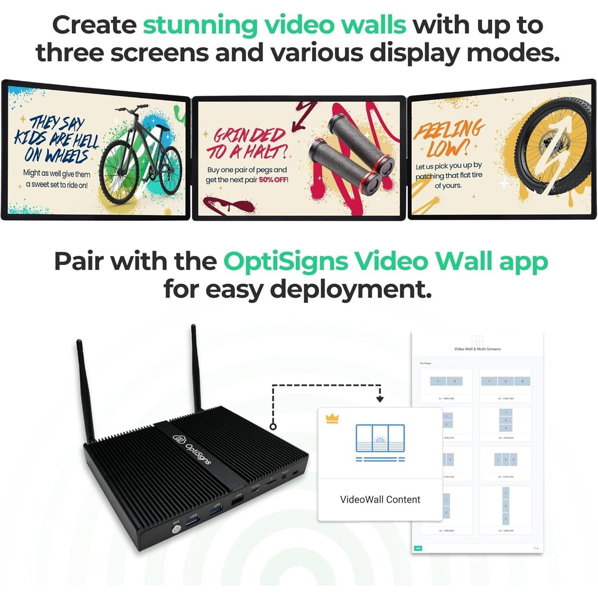 OptiSigns Pro Digital Signage Player