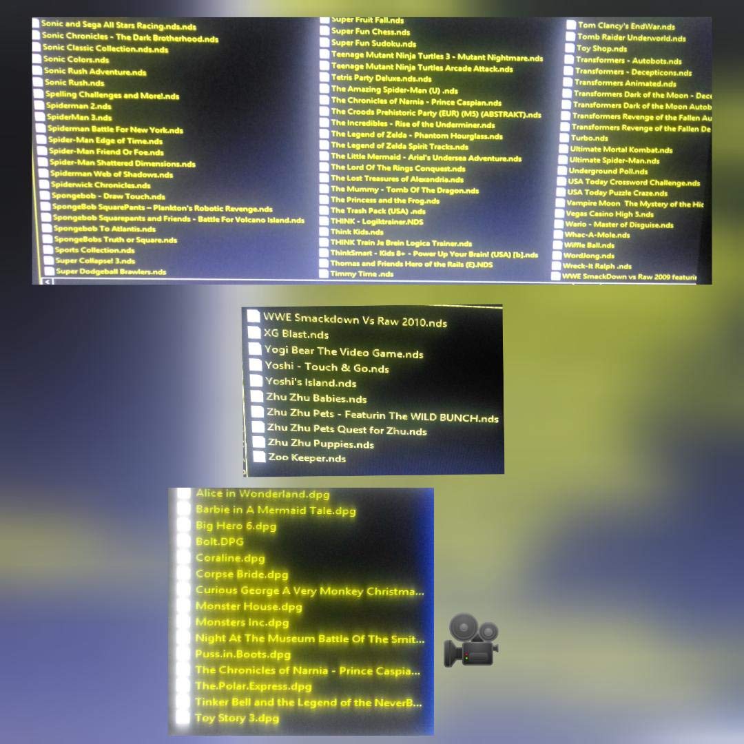 R4 SDHC Gold Pro Adapter with 32 GB Micro SD with YS Menu with 500 in 1 Will Work On DS DSI DSIXL 2DS 2DSXL 3DS 3DSXL