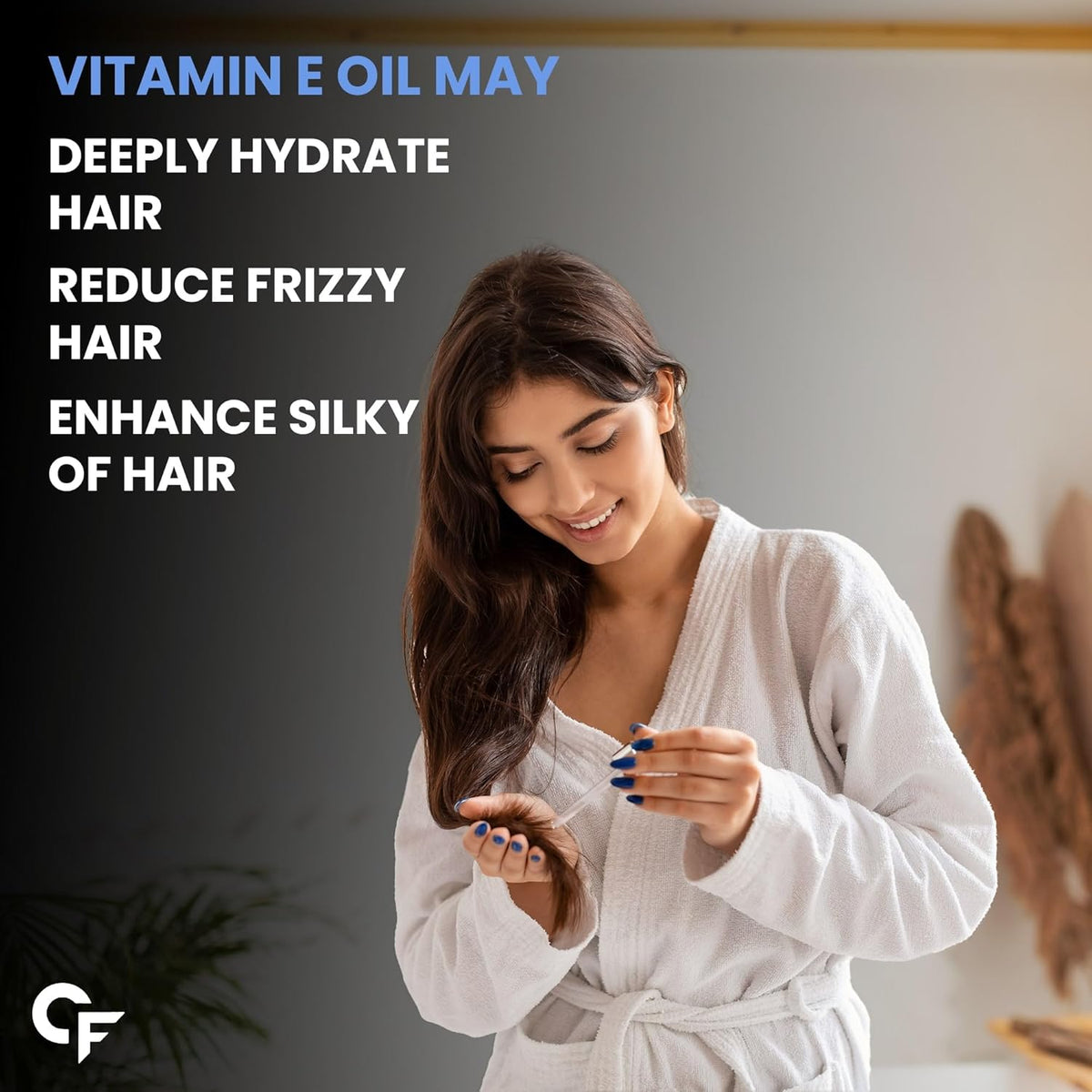 Carbamide Forte Vitamin E Oil For Face & Hair | Vitamin E Oil 30000 IU - 100% Natural Vitamin E Oil - Pharma Grade & Tested for Purity - 30ml