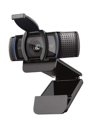 Logitech C920e HD 1080p Mic-Enabled Webcam, Certified for Zoom, Microsoft Teams Compatible, TAA Compliant