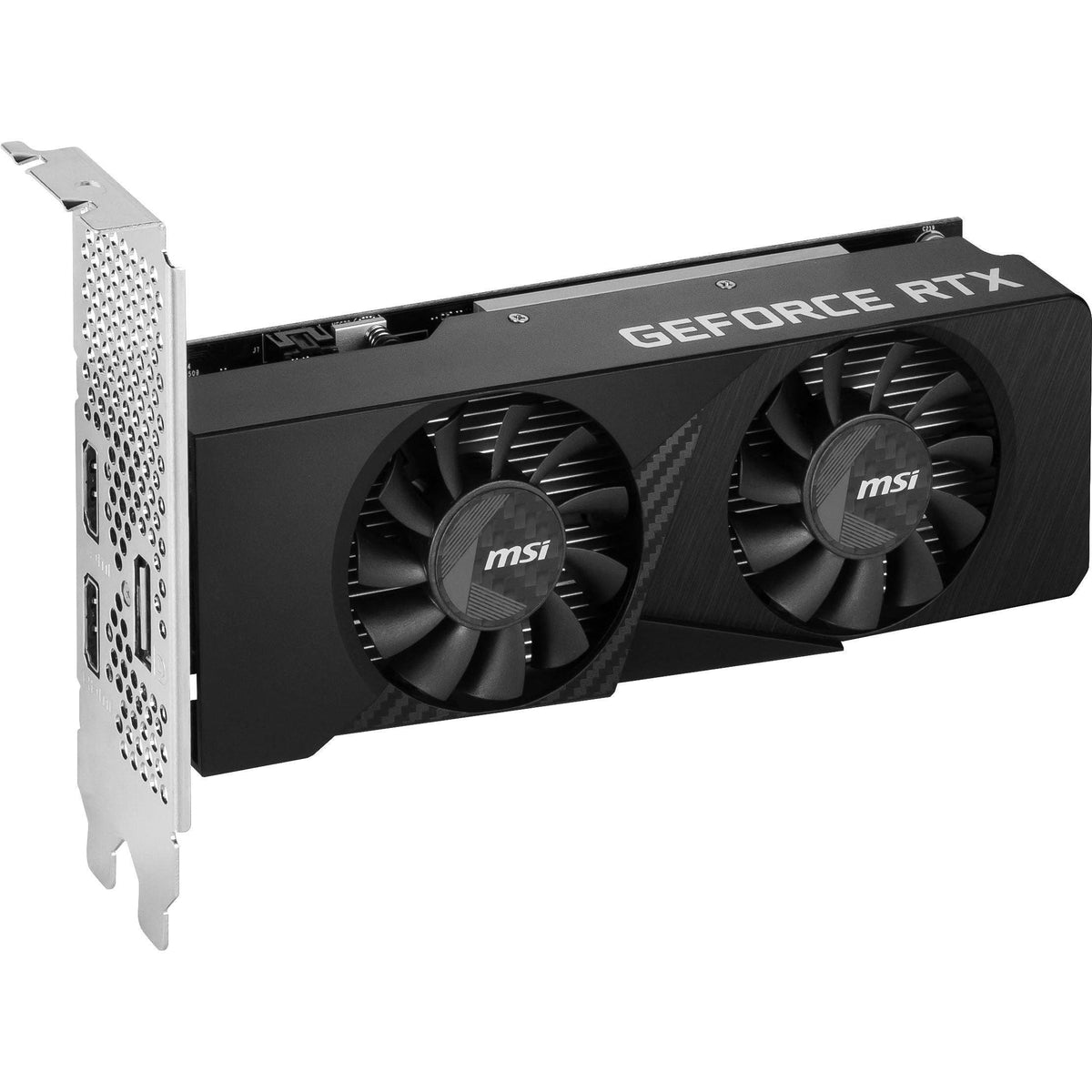 MSI Gaming RTX 3050 LP 6G OC Graphics Card (NVIDIA RTX 3050, 96-Bit, Boost Clock: 1492 MHz, 6GB GDDR6 14 Gbps, HDMI/DP, Ampere Architecture)