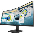 HP P34HC G4 34 inch WQHD Curved Screen Edge LED LCD Monitor - Vertical Alignment - 3440 x 1440 - 250 Nit - 100 Hz RR - HDMI - Display Port - Black