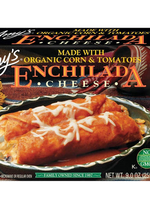 Amy's Frozen Meals, Cheese Enchilada Entree, Gluten Free, 9 oz.