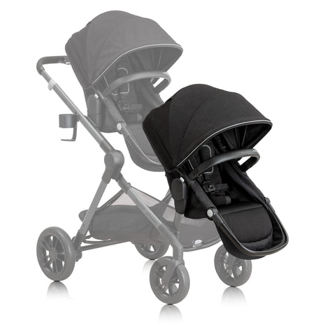 Evenflo Pivot Xpand Second Seat (Sabino Gray) | Attachment for Pivot Xpand Travel System, Converts Travel System to Double Stroller, up to 55 lbs (Sabino Gray)