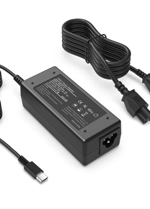 VJYUIJAY Universal 65W 45W Chromebook Charger USB C Laptop Charger Compatible with HP Lenovo Dell Acer Asus Samsung Google Computer Type C Fast Power Adapter School