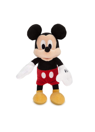 Disney Store Boy's Mickey Mouse Plush - Mini Bean Bag - 9 Inches, Mickey and Friends, Iconic Cuddly Character with Classic Embroidered Features, Suitable for All Ages 0+ Toy Figure