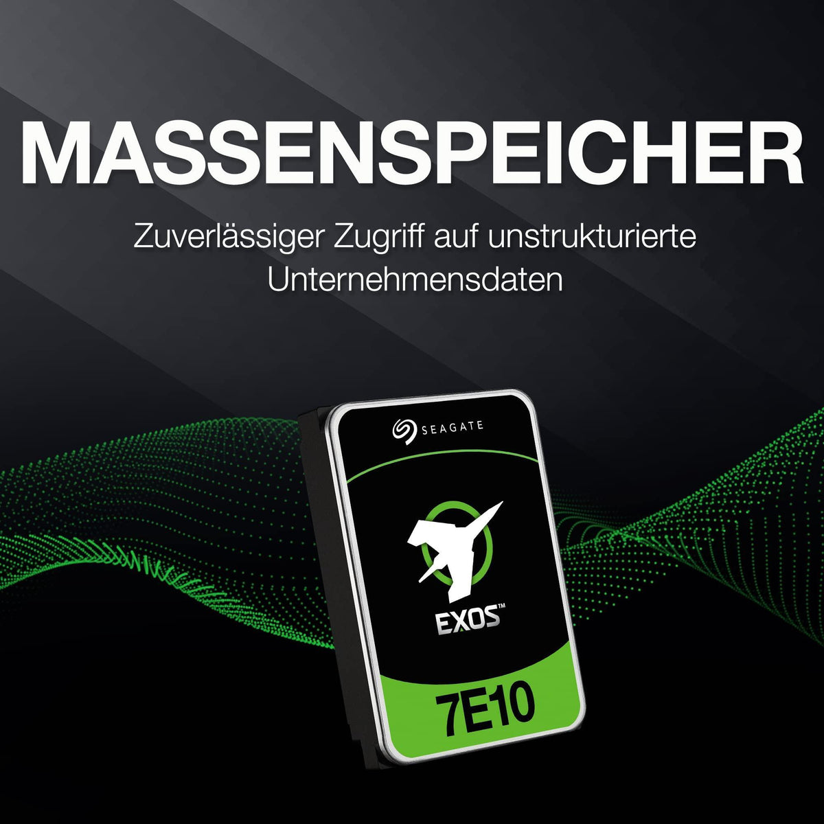 Seagate Exos 7E10 ST4000NM025BSP - Hard Drive - 4 TB - SAS 12Gb/s