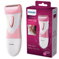 Philips SatinShave Essential Women’s Wet & Dry Electric Shaver for Legs & Body, Cordless, with Hypoallergenic Foil, HP6306/50