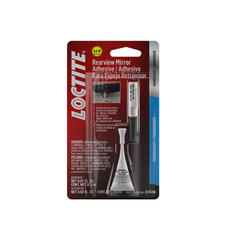 Loctite 37438 Rearview Mirror Adhesive Kit - 0.3 cc