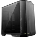 MSI MAG PANO 100L PZ - Premium Mid-Tower Gaming PC Case - Tempered Glass Side Panel - Liquid Cooling Support up to 360mm Radiator - Vented Front Panel