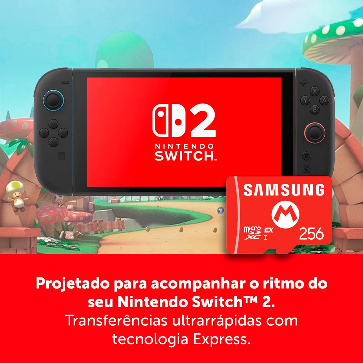 Samsung microSD Express Card – 256GB for Nintendo Switch™ 2