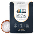 Baja Gold Mineral Sea Salt - Recommended by Gary Brecka - Organic Natural Grain Salt for Cooking & Baking | Authentic Baja Salt | Ideal for All Culinary Creations | 1 lb. Resealable Bag, 300+ Servings