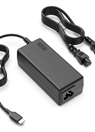 65W USB C Charger for Lenovo ThinkPad X1 T14 E14,Yoga,Chromebook | Fits X1 Carbon Gen 6-13, X1 Yoga, T14s T15 T16, E15 E16, L13 L14 L15, X13, Yoga 7i 9i ,Chromebook 100e 300e 500e,USB-C PD