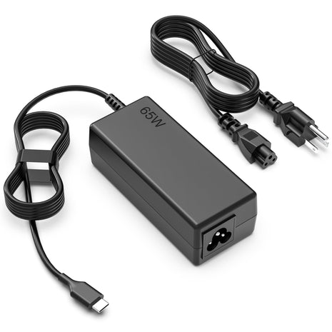 65W USB C Charger for Lenovo ThinkPad X1 T14 E14,Yoga,Chromebook | Fits X1 Carbon Gen 6-13, X1 Yoga, T14s T15 T16, E15 E16, L13 L14 L15, X13, Yoga 7i 9i ,Chromebook 100e 300e 500e,USB-C PD