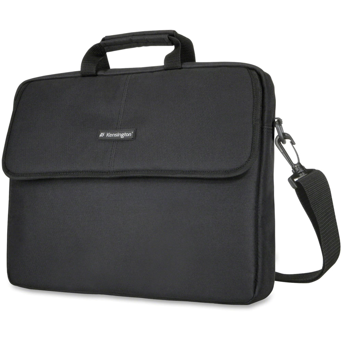 Kensington 62567 17-Inch Laptop Sleeve, Padded Interior, Interior/Exterior Pockets, Black