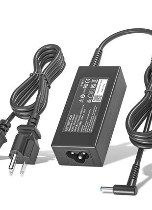 45W 19.5V 2.31A Laptop Power Adapter Charger Compatible with HP 741727-001 721092-001 719309-001 HSTNN-DA40 ADP-45WD B, Pavilion TouchSmart 11 13 15 Stream 14 13 Notebook Charging Cord with Blue Tip