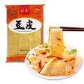 SXET Dried Tofu Skin, Handmade Bean Curd Sheets, Chinese Special Youdoupi, Soy Products, Vegetarian Food, Fit for Hot Pot, Cold Vegetable, Stir Fry 豆腐皮 120g/4.23oz per Pack (Pack of 1)