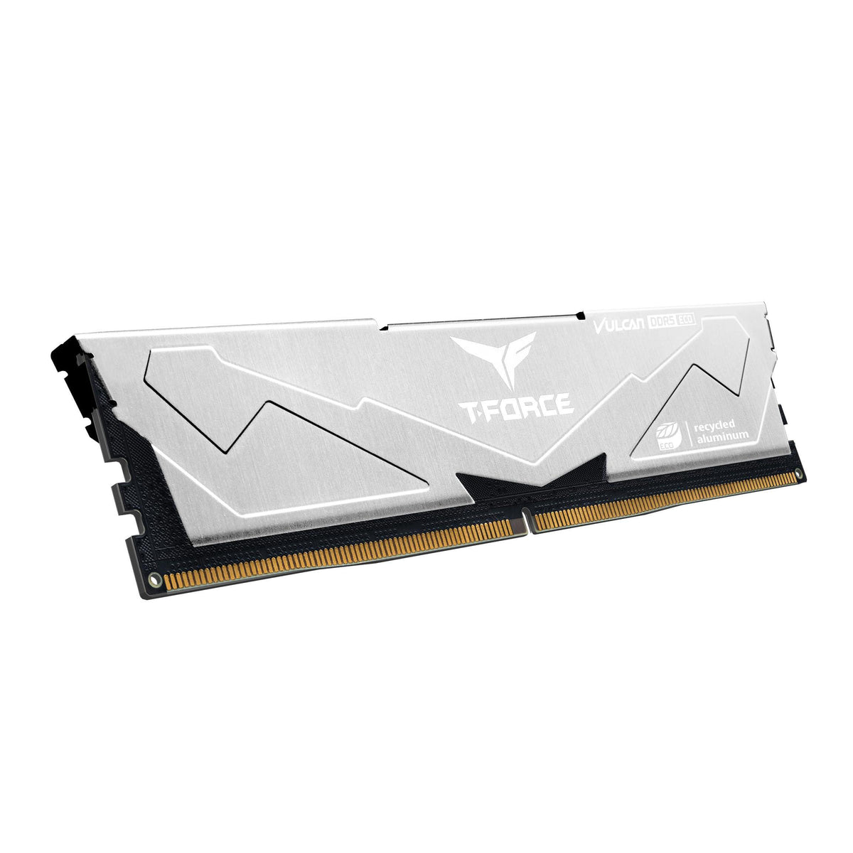 TEAMGROUP T-Force Vulcan ECO DDR5 32GB (2x16GB) 6000MHz (PC5-48000) CL30 Desktop Memory Module Ram for 600 700 Series Chipset XMP 3.0 Silver FLESD532G6000HC30DC01…