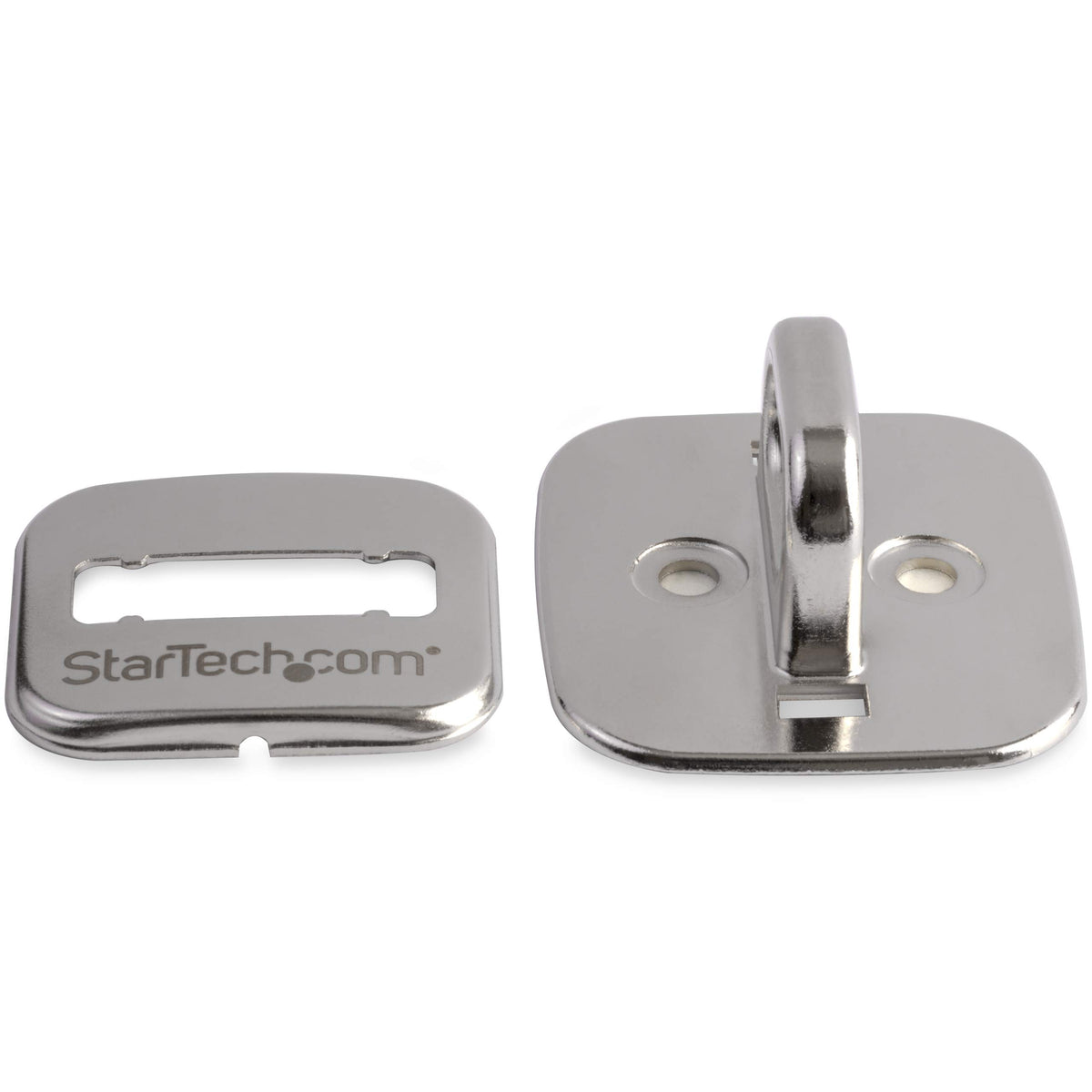 StarTech.com Laptop Cable Lock Anchor - Zinc Alloy - Computer Security Cable Anchor - Desk Mount Security Anchor Point - Screw-On Lock Anchor , TAA (LTANCHOR)