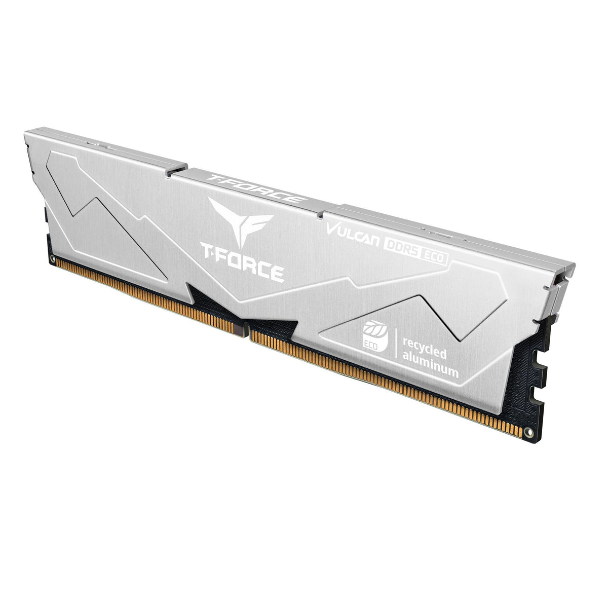 TEAMGROUP T-Force Vulcan ECO DDR5 32GB (2x16GB) 6000MHz (PC5-48000) CL30 Desktop Memory Module Ram for 600 700 Series Chipset XMP 3.0 Silver FLESD532G6000HC30DC01…