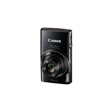 Canon PowerShot ELPH 360 Digital Camera w/ 12x Optical Zoom and Image Stabilization - Wi-Fi & NFC Enabled (Black) | 12x Optical Zoom, Image Stabilization - Wi-Fi, NFC Enabled