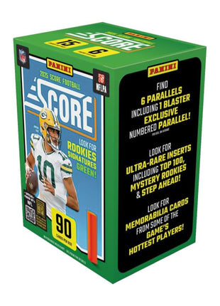 2025–26 Panini Score NFL Football Blaster Box – Official Trading Cards – Includes Rookie Cards, Parallels & Inserts – Sealed Retail Pack
