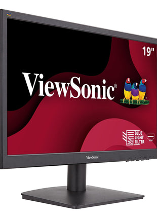ViewSonic VA1903H 19-Inch WXGA 1366x768p 16:9 Widescreen Monitor with Enhanced View Comfort, Custom ViewModes and HDMI for Home and Office
