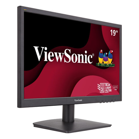 ViewSonic VA1903H 19 Inch WXGA Monitor, Compact 16:9 Widescreen for Small Desk Spaces and Home Offices, Custom ViewModes, and HDMI Input