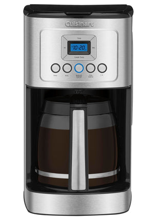 Cuisinart 14 Cup Coffee Maker, Programmable PerfecTemp Glass Carafe Coffee Machine with 1 4 Cup Setting, Brew Strength Control and Brew Pause, Stainless Steel, DCC 3200NAS