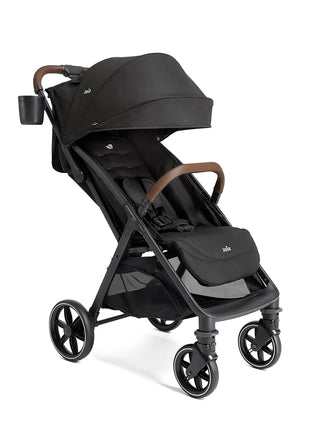Joie Baby, NutmegTM Compact Travel Stroller, Lightweight Baby Stroller with One‐Hand Fold, Multi‐Position Recline, Smooth Ride Suspension(Shale)