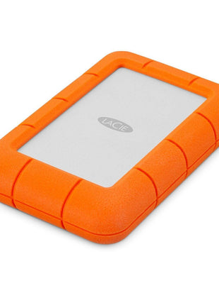 LaCie Rugged 5TB Portable External HDD - USB 3.0/2.0 Compatible, Shock/Dust/Rain Resistant for Mac & PC, Orange, Grey