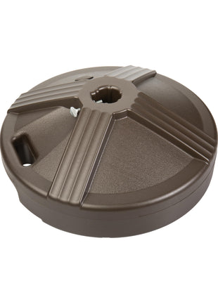 US Weight Durable Fillable Umbrella Base Designed to be Used with a Patio Table 3.5 pounds , Bronze