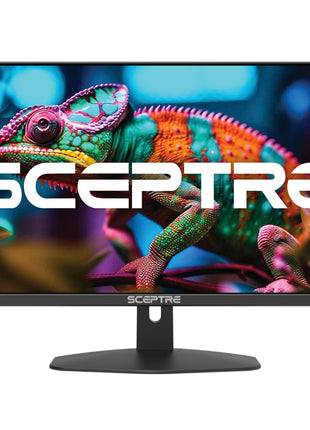 Sceptre New 27-inch Gaming Monitor 100Hz 1ms DisplayPort HDMI x2 100% sRGB AMD FreeSync Build-in Speakers, Eye Care Frameless Machine Black 2024 (E275W-FW100T)