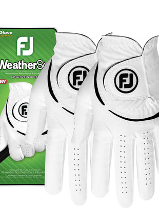 FootJoy Men's WeatherSof 2-Pack Golf Glove