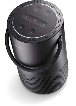 Bose Portable Smart Speaker — Wireless Bluetooth Speaker with Alexa Voice Control Built-in, Black | Home and travel audio with Wi-Fi, Bluetooth and voice control