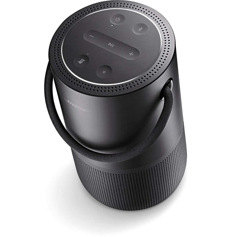 Bose Portable Smart Speaker — Wireless Bluetooth Speaker with Alexa Voice Control Built-in, Black | Home and travel audio with Wi-Fi, Bluetooth and voice control
