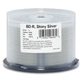 Verbatim BD-R 25GB 6X Shiny Silver Silk Screen Printable, Hub Printable - 50pk Spindle 98485