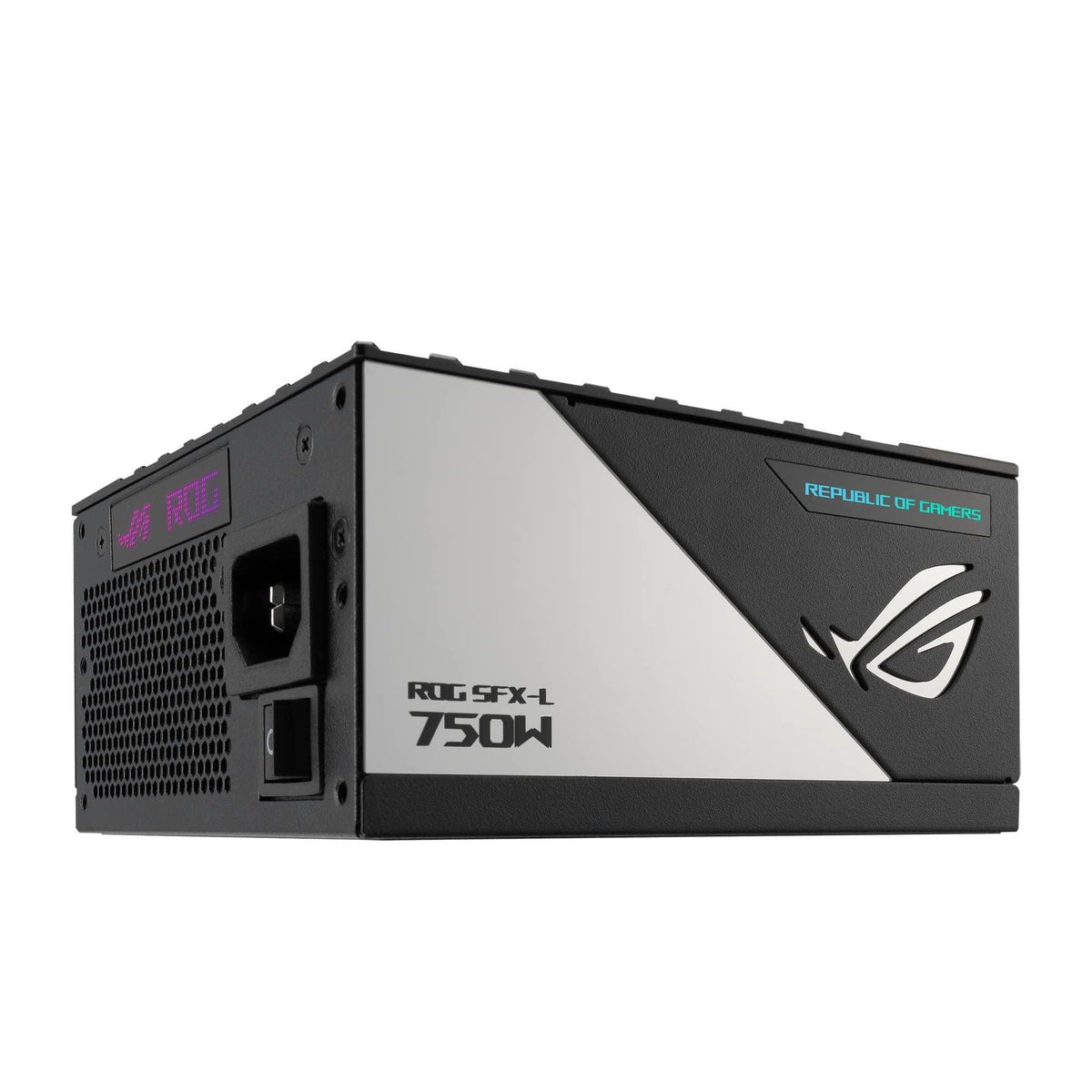 ASUS ROG Loki SFX-L 750W Platinum (Fully Modular Power Supply, 80+ Platinum, Lambda A Certified, 120mm PWM ARGB Fan, Aura Sync, ATX 3.0 Compatible, PCIe 5.0 Ready, 10 Year Warranty)