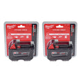 Milwaukee 48-11-1850R M18 18V 5Ah XC Extended Capacity Resistant Battery 2 Pack, (48-11-1850Rx2)