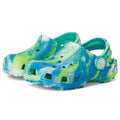Crocs Kids - Classic Marbled Tie-Dye Clog (Toddler) Prep Blue/Multi Glow in The Dark 9 Medium