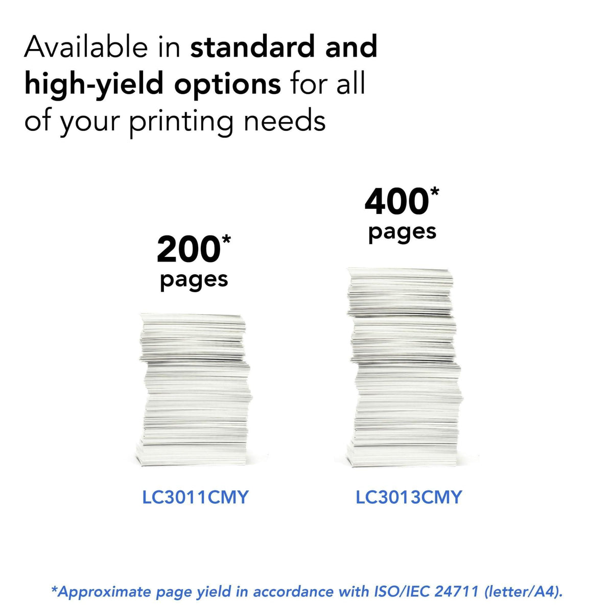Brother Printer LC3011M Single Pack Standard Cartridge Yield Up to 200 Pages LC3011 Ink Magenta