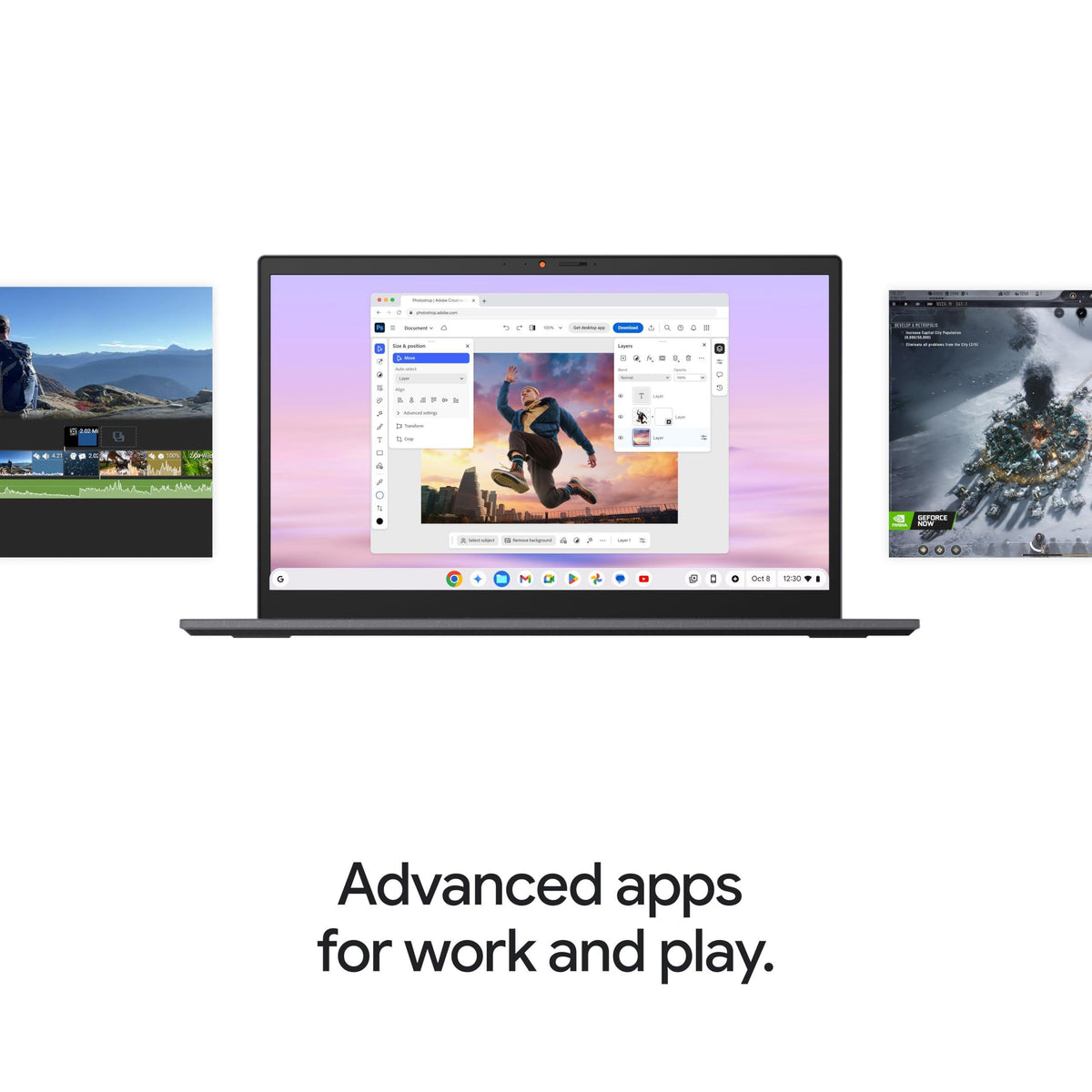 Acer Chromebook Plus 514 Laptop with Google AI – 14" Full HD 1920 x 1080 IPS Touch Display | Intel Core i3-N305 | 8GB LPDDR5 | 128GB SSD | Wi-Fi 6E | FHD Camera | Chrome OS | CB514-4HT-375Z