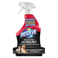 Resolve Ultra Pet Odor and Stain Remover Spray – Carpet Cleaner for Cat and Dog Urine and Poop, 32oz