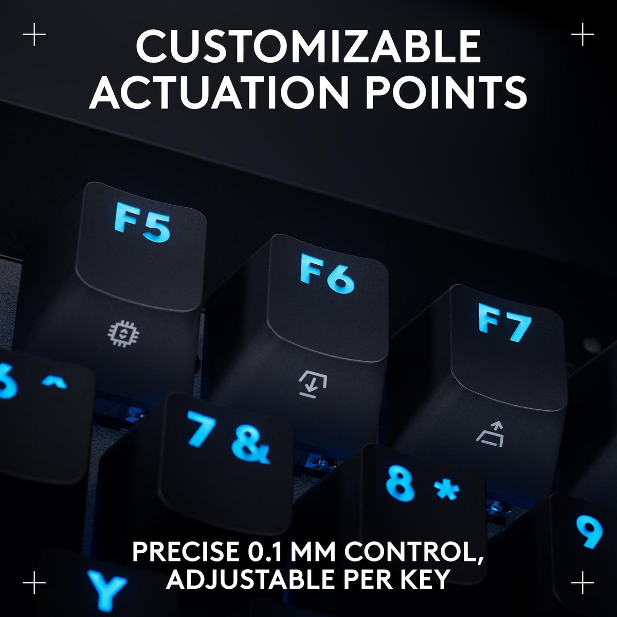 Logitech G PRO X TKL Rapid Tenkeyless Wired Gaming Keyboard with Magnetic Analog Switches, RGB - Black, PC Gaming Keyboards, Pro
