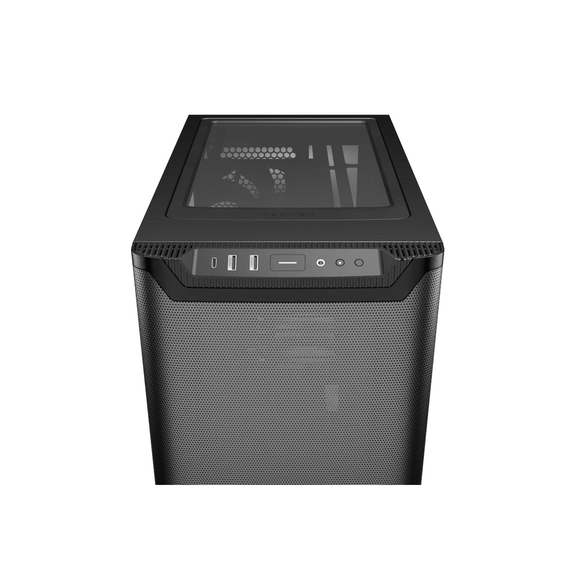 be quiet! Pure Base 501 Black PC case | 2 Preinstalled Quiet Fans | Mid Case | USB 3.2 Gen | Airflow | BGW74